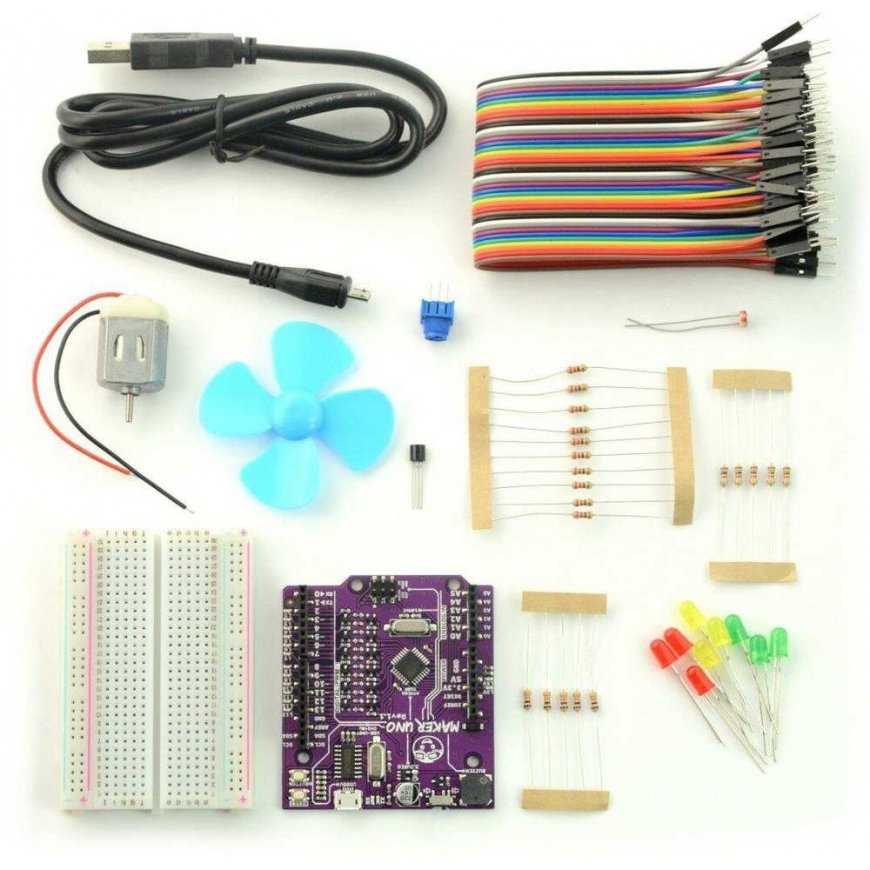 Cytron Uno ATmega328 Edu Maker KIT - StarterKIT + modulis suderinamas su Arduino