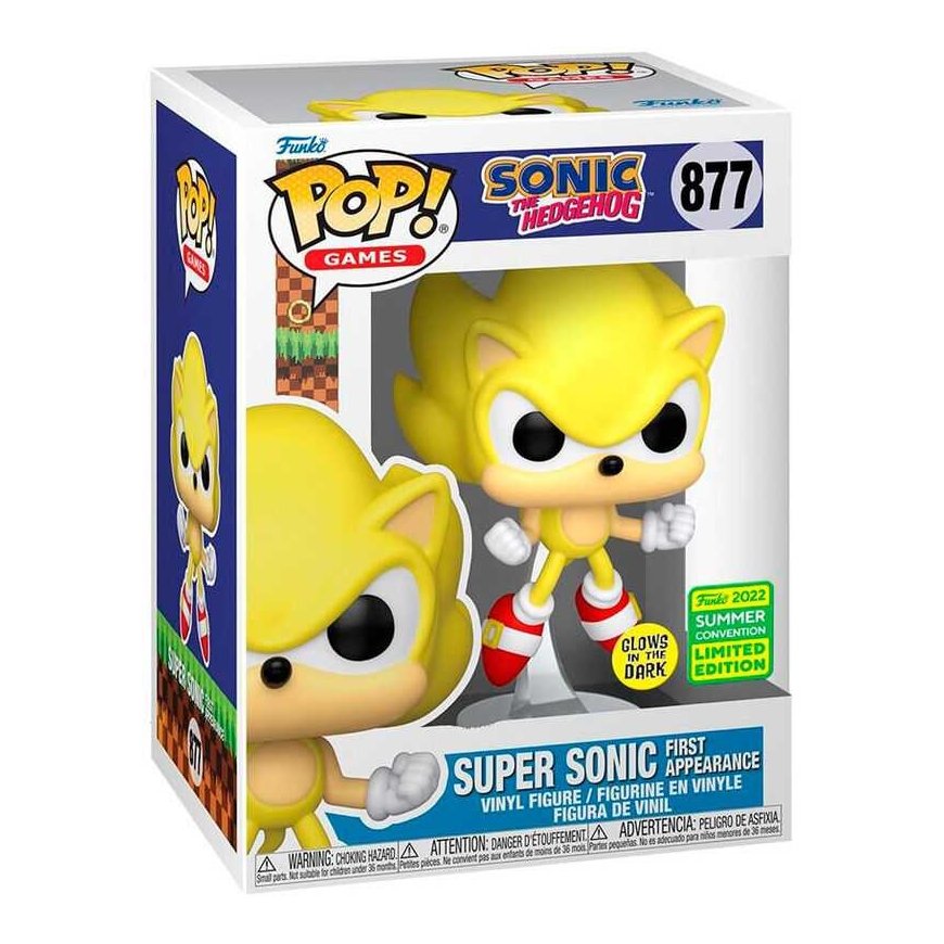Funko POP -figuuri Sonic The Hedgehog Super Sonic Exclusive