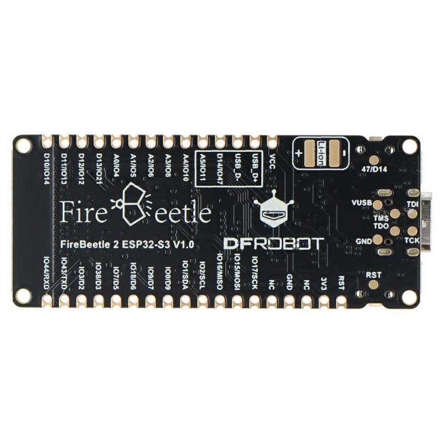 FireBeetle 2 ESP32-S3-U – WiFi, Bluetooth – išorinė antena – OV2640 kamera – DFRobot DFR0975-U – 3