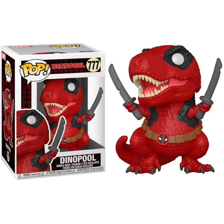 FUNKO POP! Vinilinė figūrėlė: Marvel: Deadpool - Dinopool – 2