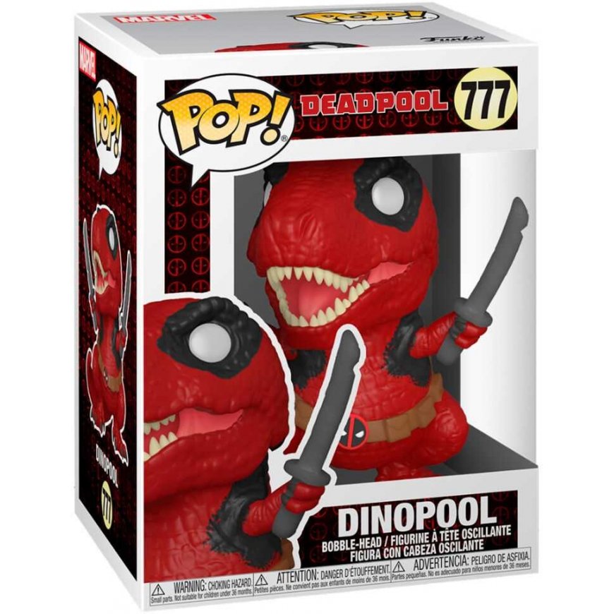 FUNKO POP! Vinyl Figure: Marvel: Deadpool - Dinopool – 4