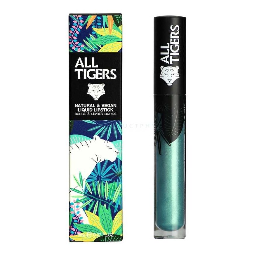 All Tigers Natural & Vegan Shimmering Lipstick 989 Steal The Show 8 ml huulipuna – 2