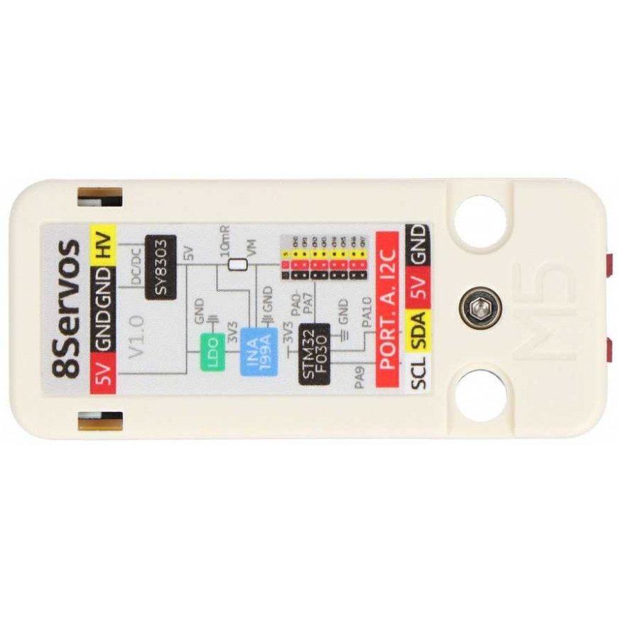 Servo Controller - 8 Channel - STM32F030 - Device Expansion Module for Development Boards - M5Stack U165 – 3