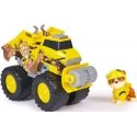 Paw Patrol murskaavat pyörät maastorakennusajoneuvo 6 cm:n Monster Truck Bulldozer -figuurilla