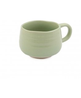 Jamie Oliver Big Love Cozy Cuppa Green Ceramic Mug 375ml
