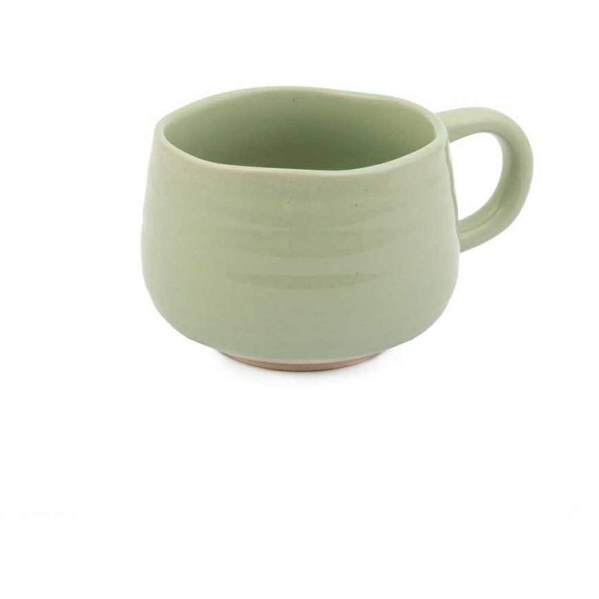 Jamie Oliver Big Love Cozy Cuppa Green Ceramic Mug 375ml