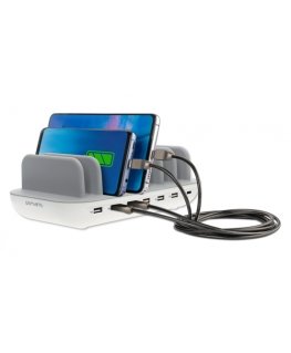 4smarts 462310 mobiililaitteen laturi Älypuhelin, Tabletti Harmaa USB