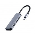 Gembird UHB-CM-CRU3P1U2P2-01 laptop dock/port replicator Wired USB 3.2 Gen 1 (3.1 Gen 1) Type-A Silv Gembird UHB-CM-CRU3P1U2P2-01 laptop dock/port replicator Wired USB 3.2 Gen 1 (3.1 Gen 1) Type-A Silv