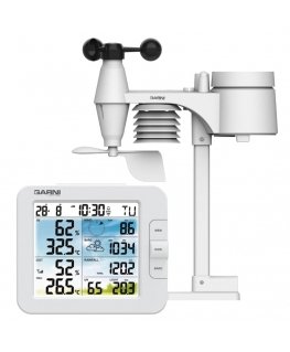 GARNI 925T skaitmeninė oro stotelė Balta LCD DC / akumuliatorius „Wi-Fi“
