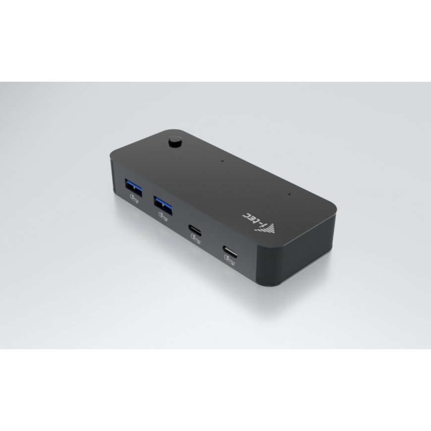 i-tec CAKVMHUB2A2C interfeisa centrmezgls USB Veids-C 5000 Mbit/s Melns – 2