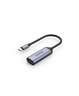 UNITEK V1415A видео кабель адаптер 0,15 m USB Type-C DisplayPort Серый
