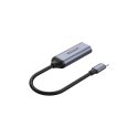 UNITEK V1415A видео кабель адаптер 0,15 m USB Type-C DisplayPort Серый