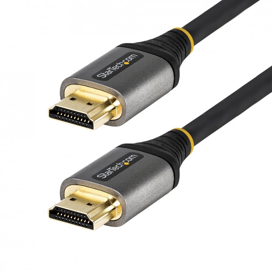 StarTech.com HDMMV2M HDMI-kaapeli 2 m HDMI-tyyppi A (vakio) musta, Harmaa