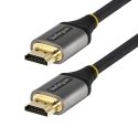 StarTech.com HDMMV2M HDMI kabelis 2 m HDMI Type A (Standard) Melns, Pelēks