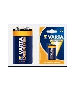 Varta Longlife Extra 9 V block Single-use battery Alkaline