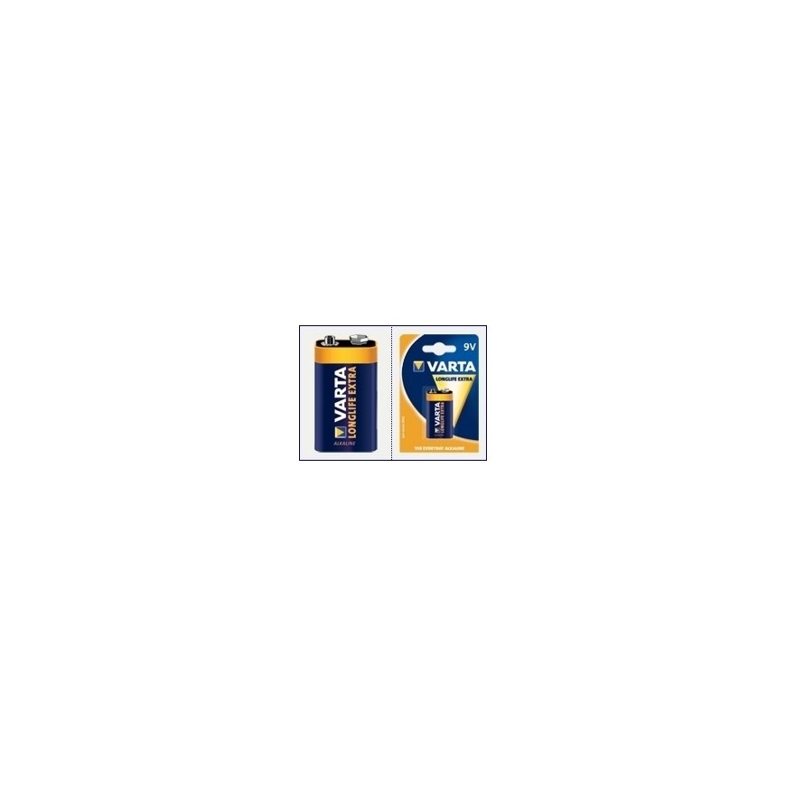 Varta Longlife Extra 9 V block Single-use battery Alkaline