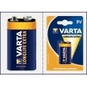 Varta Longlife Extra 9 V block Батарейка одноразового использования Щелочной