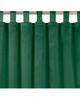 Homede Curtains VELVET TAB BGREEN 135x270