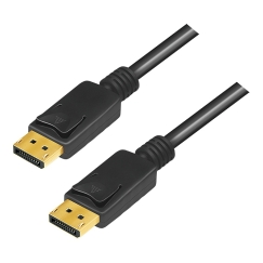LogiLink CV0139 DisplayPort кабель 5 m Черный