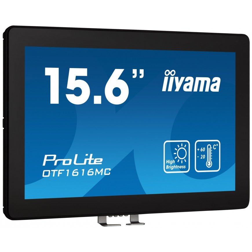 iiyama OTF1616MC-B1 Signage Display Digital signage flat panel 39.6 cm (15.6") LCD 1100 cd/m² Full H – 2