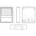 Stalflex TELECOMMUNICATIONS SURFACE-MOUNTED BOX TESM-4/N Stalflex TELECOMMUNICATIONS SURFACE-MOUNTED BOX TESM-4/N