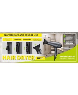 Plaukų džiovintuvas 2300W MAESTRO MR-215