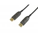 Equip 119445 DisplayPort kabelis 50 m Melns Equip 119445 DisplayPort kabelis 50 m Melns