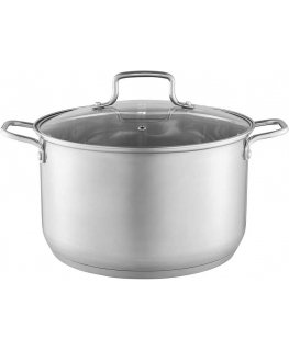 Steel pot with lid Hugo Plus 24 cm AMBITION
