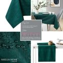 AmeliaHome Tablecloth AH VESTA BRD BOTTLEGREEN 100x100 AmeliaHome Tablecloth AH VESTA BRD BOTTLEGREEN 100x100
