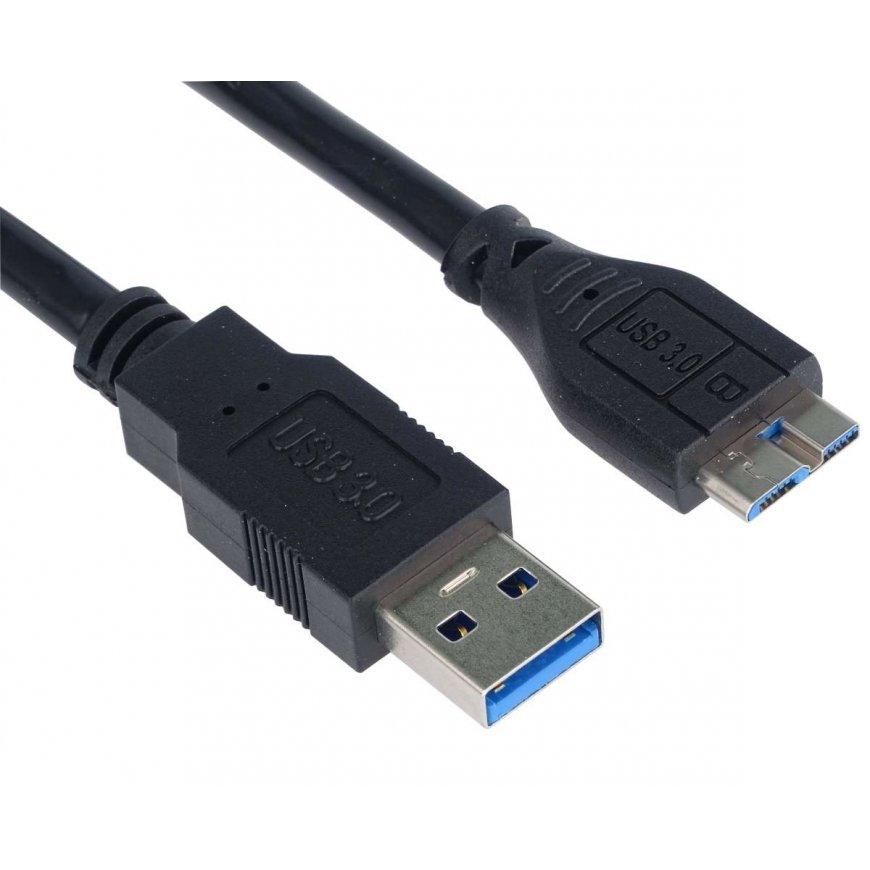 PremiumCord KU3MA05BK USB kabelis USB 3.2 Gen 1 (3.1 Gen 1) 0,5 m USB A Micro-USB B Melns
