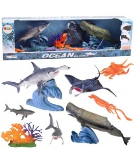 Lean Toys SEA ANIL FIGURE SETTI LIIKKUvilla osilla