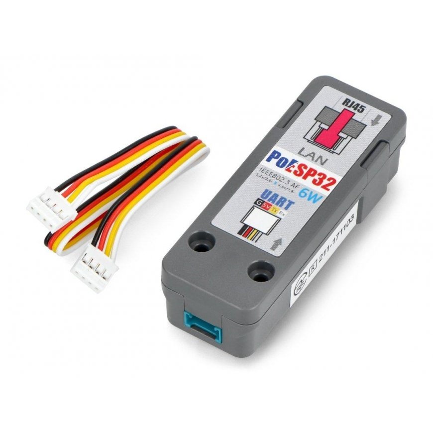 Ethernet ryšio modulis su PoE prievadu - ESP32 - M5Stack kūrimo modulių išplėtimo blokas – 4