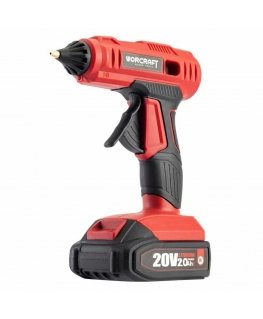 Akumuliatorinis klijų pistoletas Worcraft 20V LI-ION