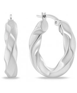Brilio Silver Sidabriniai apskritimai EA1148W