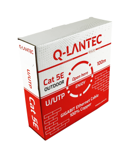 UTP cat.5e PE 4PR cable 100m OUTDOOR DRY Q-LANTEC
