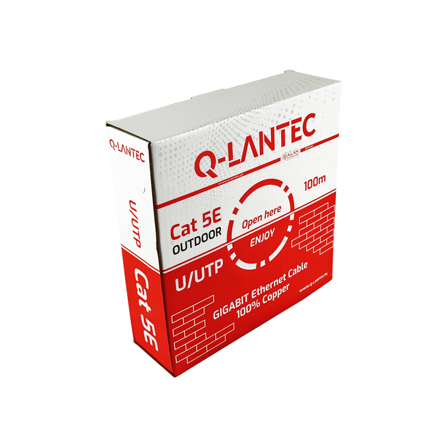 UTP cat.5e PE 4PR kaapeli 100m OUTDOOR DRY Q-LANTEC – 2