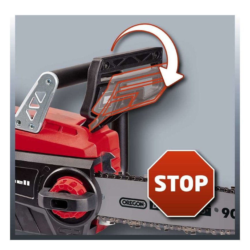 Einhell GE-LC 18 Li - Solo Black, Red – 4