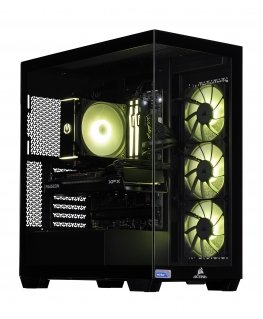 Actina 5901443413745 PC AMD Ryzen™ 7 8700F 32 GB DDR5-SDRAM 2 TB SSD NVIDIA GeForce RTX 5070 Ti Midi Tower Black
