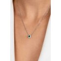 Brilio Silver Shiny silver necklace with zircons NCL136WG Brilio Silver Shiny silver necklace with zircons NCL136WG