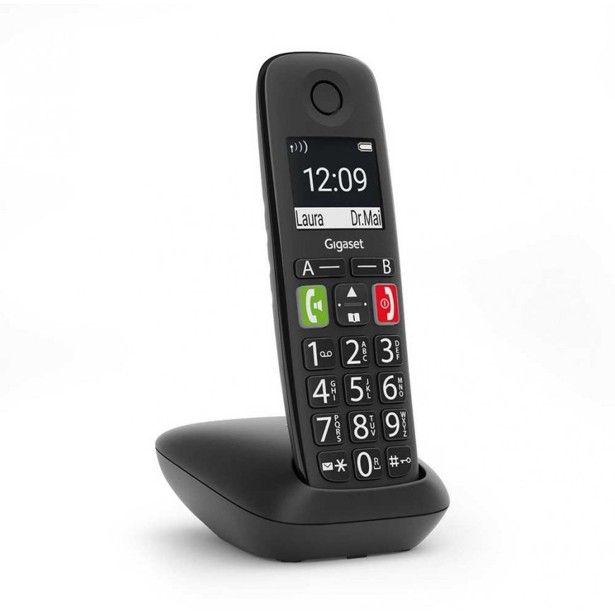 Telefonas Gigaset E290, Juodas – 3