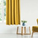 Homede Curtains CHENILLE TAB MUSTARD 140x175