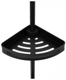 5five Simply Smart Telescopic shower shelf, 4 baskets, 20.5 x 20.5 x 240 cm