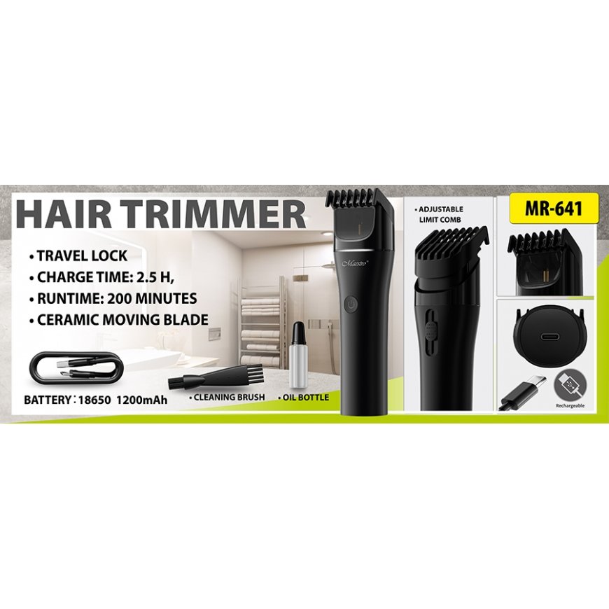 MAESTRO MR-641 USB hair trimmer