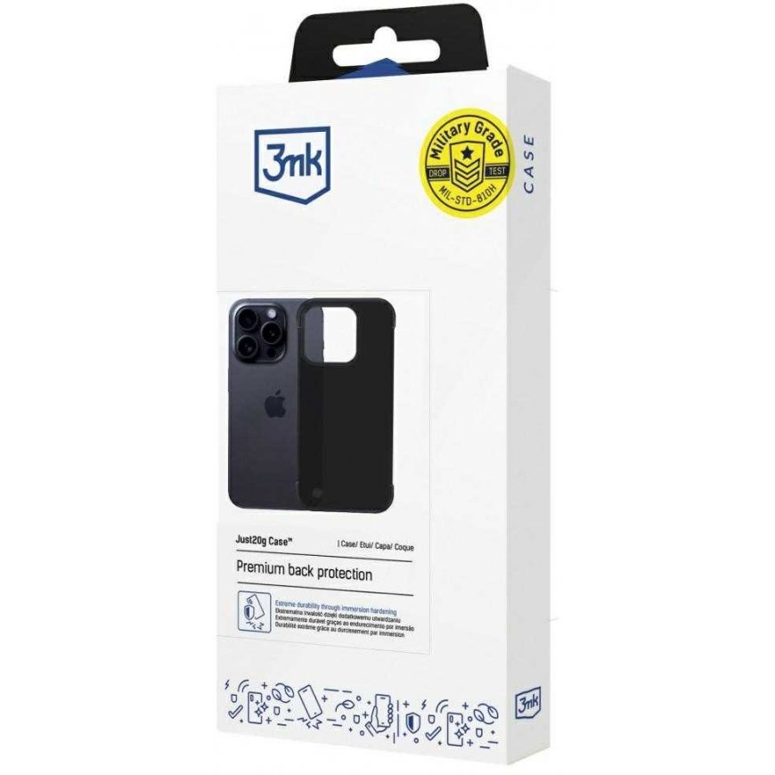 Case 3MK Just20g mattakotelo iPhone 16 Prolle – 5