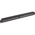 Delta Patch Panel 19 tuuman 20x Slot F (G-20F/R19) Delta Patch Panel 19 tuuman 20x Slot F (G-20F/R19)