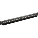Delta Patch Panel 19 tuuman 20x Slot F (G-20F/R19) Delta Patch Panel 19 tuuman 20x Slot F (G-20F/R19)