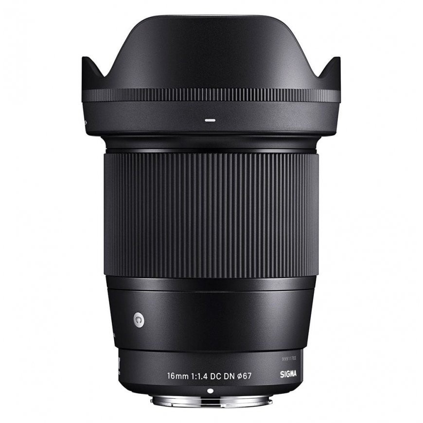 Sigma 16mm F1.4 DC DN | C, Canon RF MILC Platleņķa Melns – 4