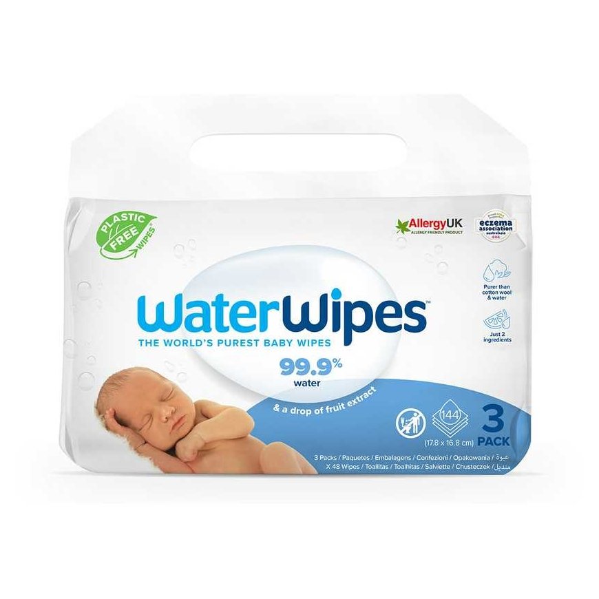 WATER WIPES vauvapyyhkeet, 3x48 kpl, 420134