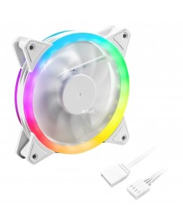 Sharkoon Lüfter 120*120*25 SHARK Valot PWM RGB valkoinen