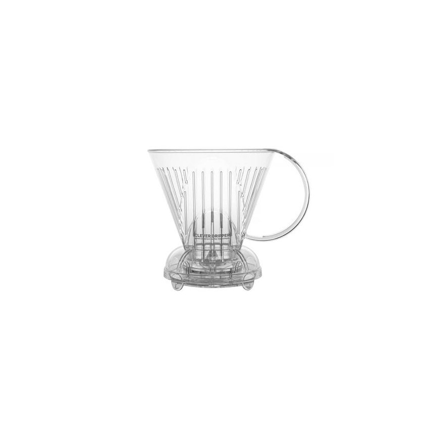 Clever Dripper - L 500ml läpikuultava + 100 suodatinta